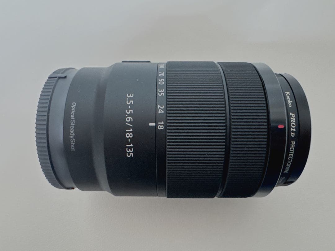 RFレンズ55-210mm f5-7.1 IS STM+保護フィルター、フード