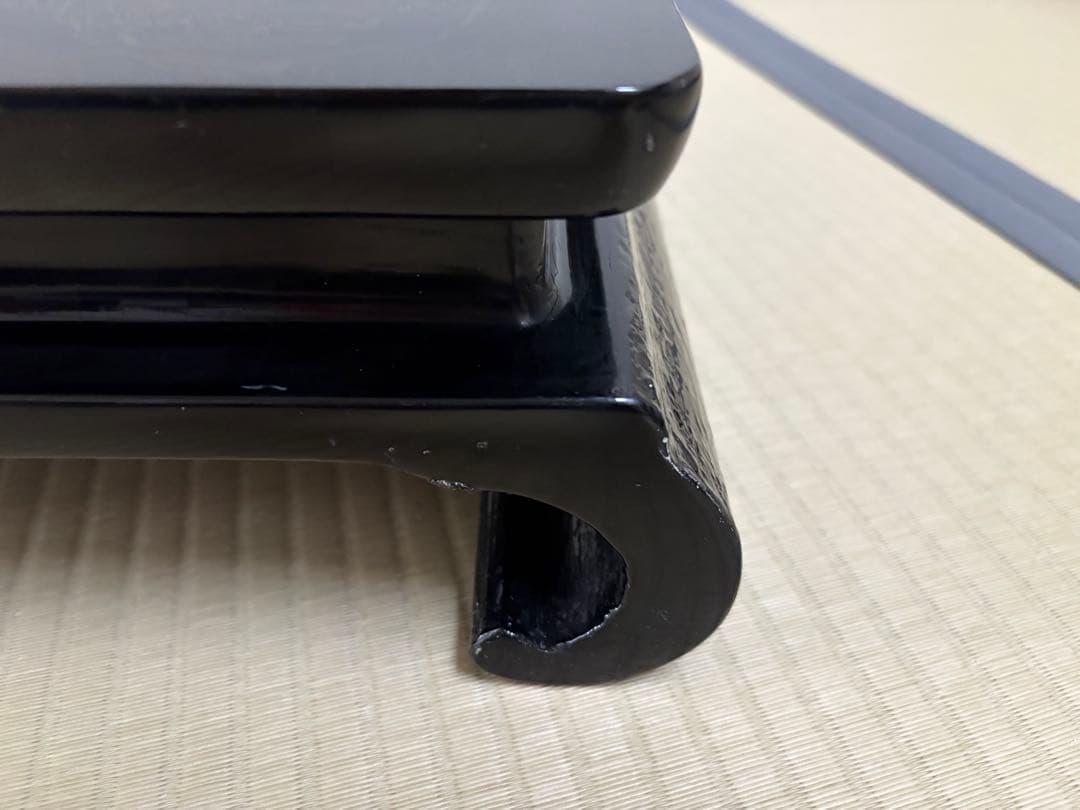 津軽塗？巻足螺鈿花台(大型)平卓 飾り台 盆栽台 2025年最新】Yahoo