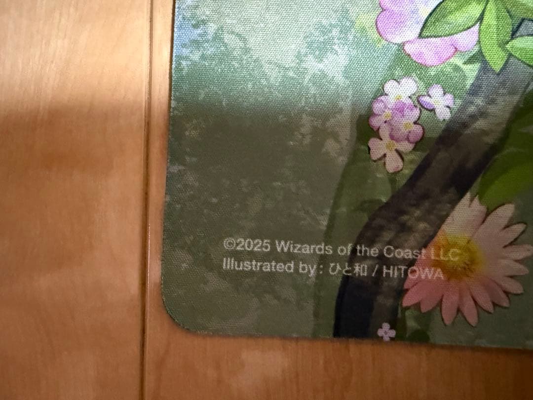 MTG 《復活した精霊信者、ニッサ》プレイマット