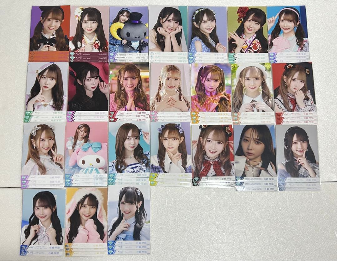 谷崎早耶 全181枚 直筆あり 生写真 コンプ ミニフォト LINE まとめ売り