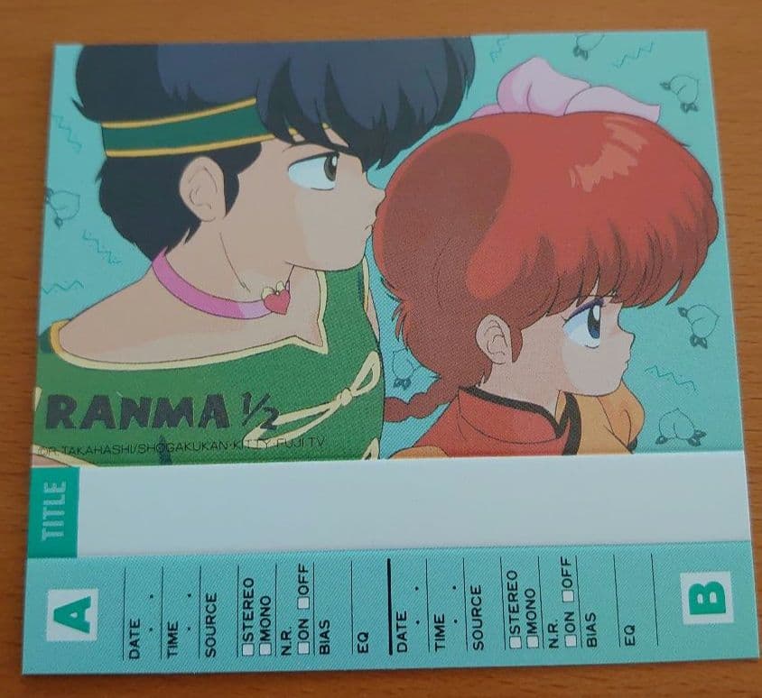 らんま1/2 当時物 カセットインデックスカード 8種類セット ④ - メルカリ