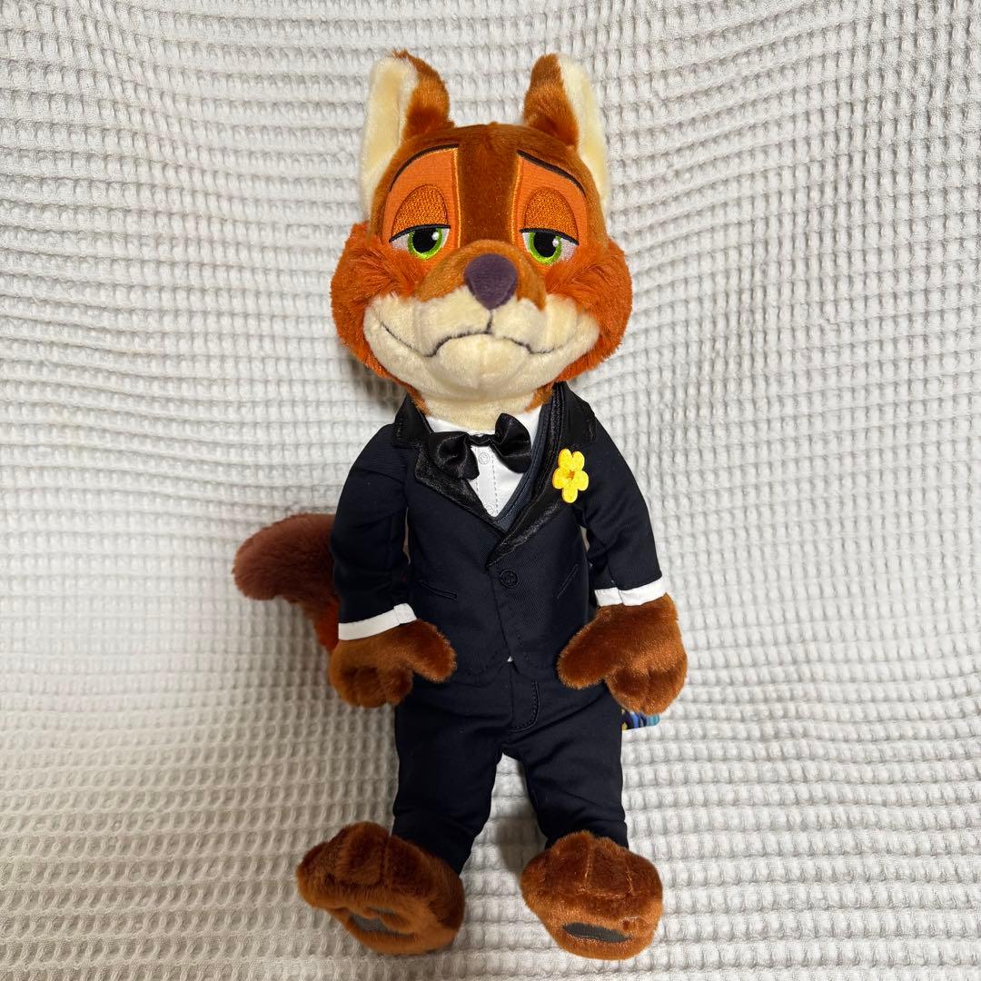 【新品】ニック・ワイルドぬいぐるみ フォーマル Disney ZOOTOPIA2