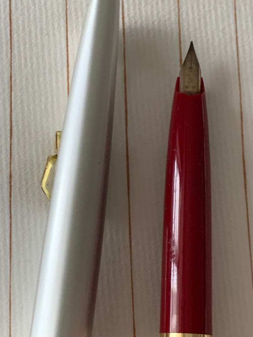 プラチナ 万年筆 14K 2本まとめ売り