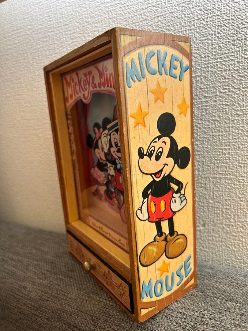 アンティーク　レトロ雑貨　インテリア　昭和　小物入れ　ディズニー