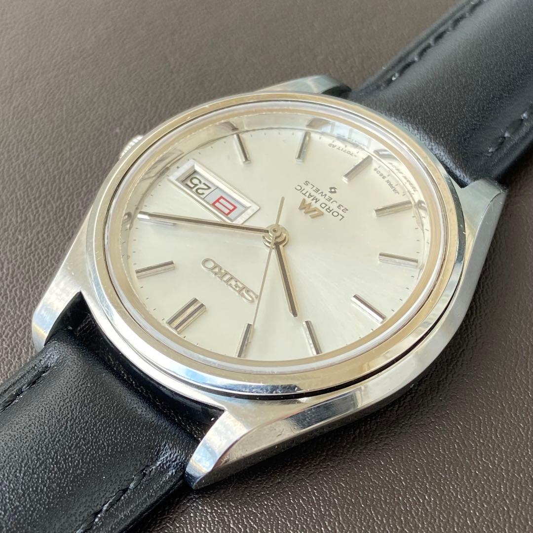 SEIKO ロードマチック LM 56系 新品Sガラス 精度良好 1971.Ju