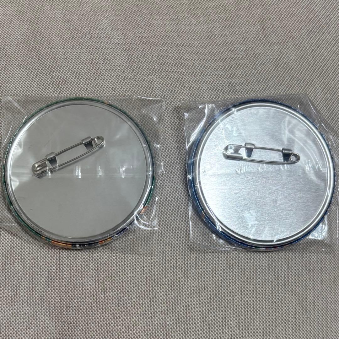 ワンピース　缶バッジ　スーパー歌舞伎　ゾロ　サンジ