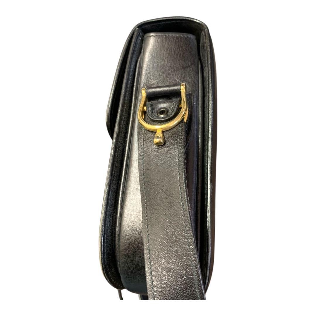 CELINE ブラック ショルダーバッグ