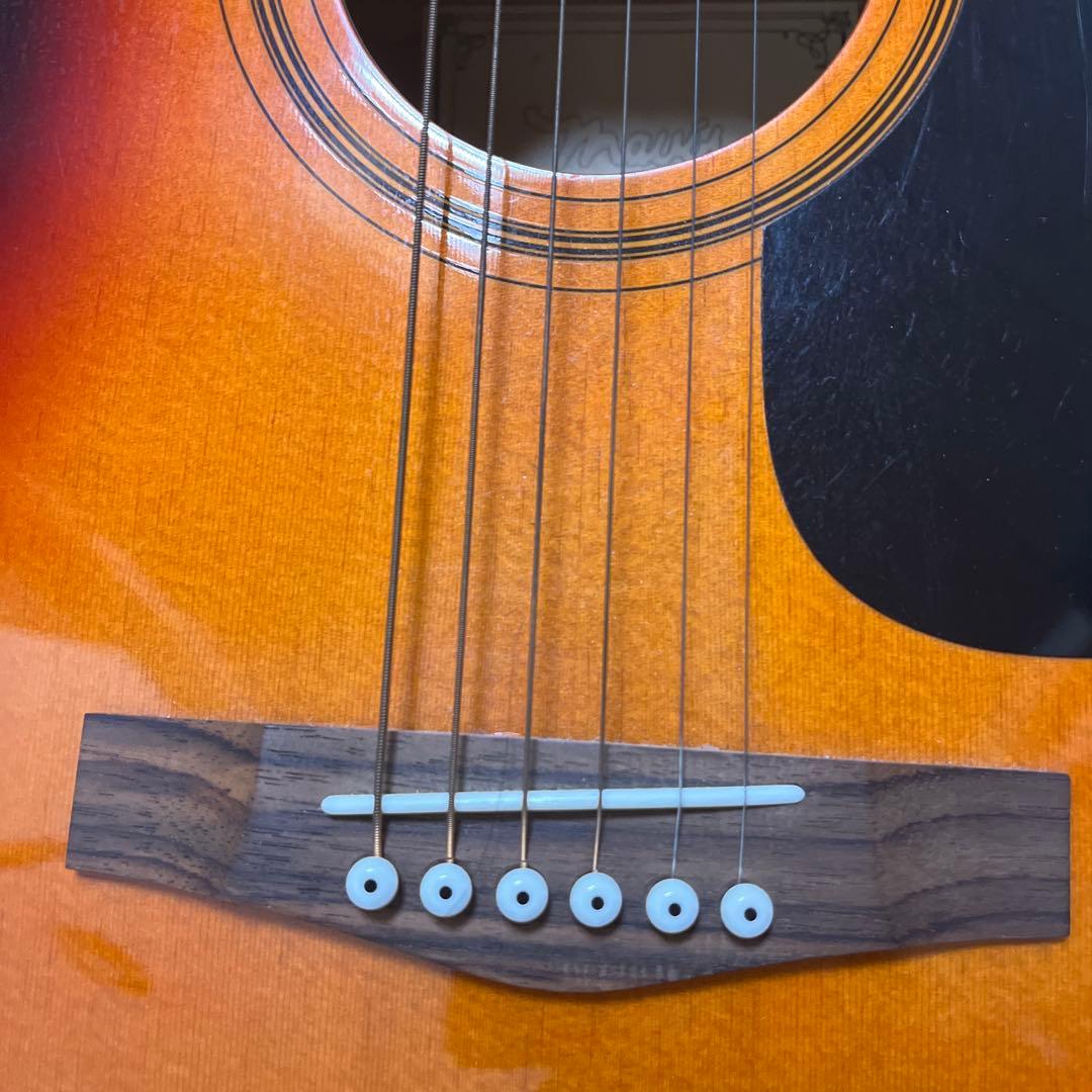 ケース付きMAVISメイビス アコースティックギター MO-280SB - メルカリ