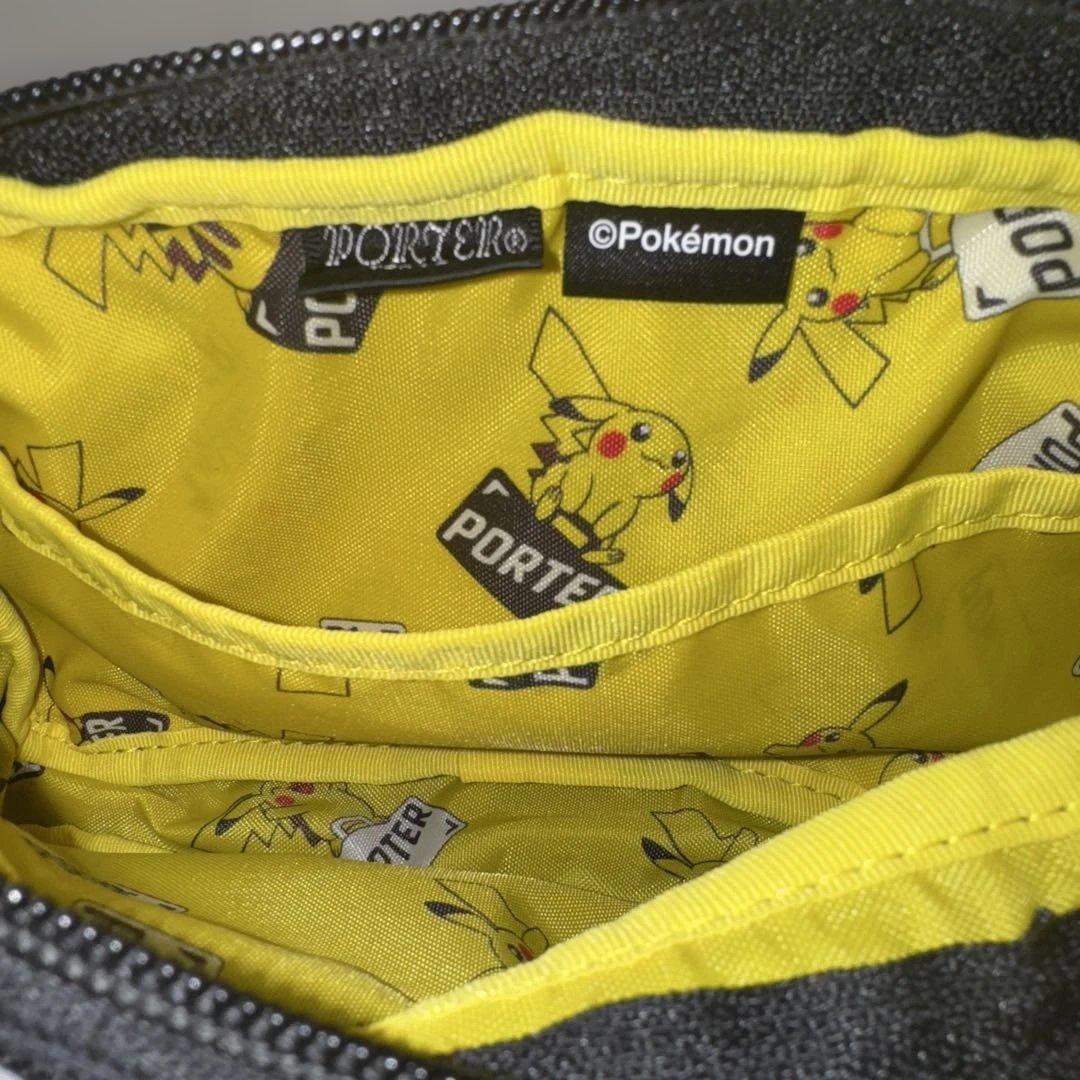 【入手困難】PORTER×Pokémon ピカチュウ 限定2WAYポーチ