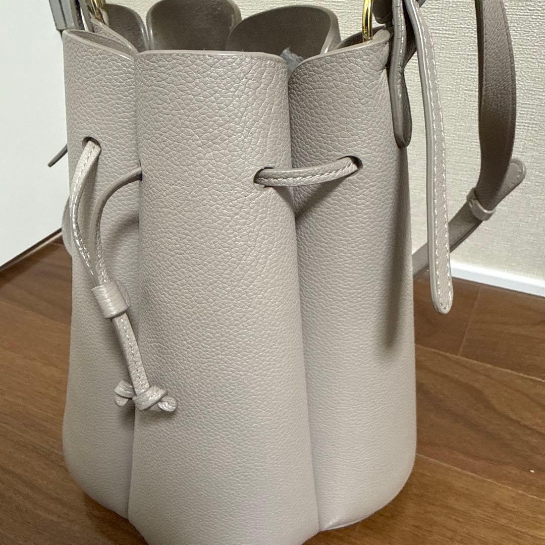 ポレーヌ　HUIT カヌレバック トープ(グレージュ)大サイズ