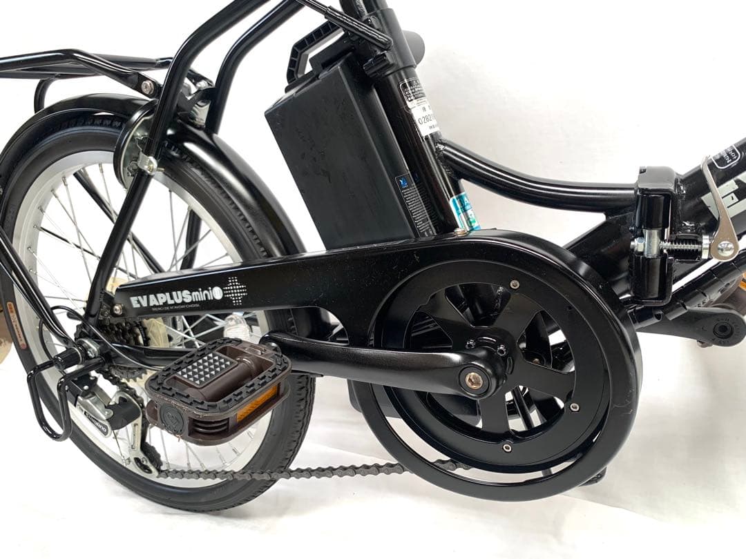 【即乘】送料無料EVAPLUS折り畳み電動アシスト自転車 mini 動作確認済