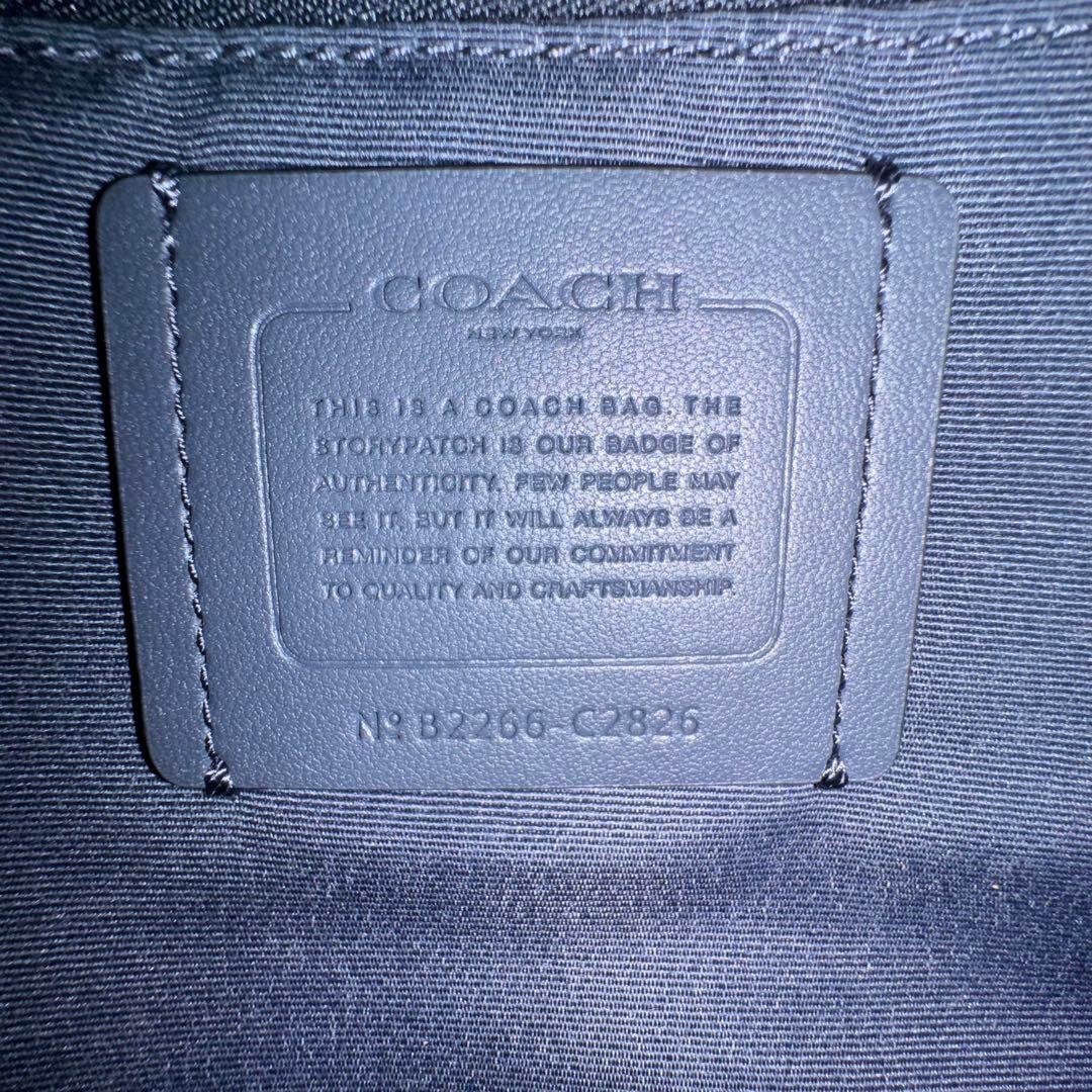 美品 コーチ デンプシートートバッグ C2826 ショルダーバッグ 2way