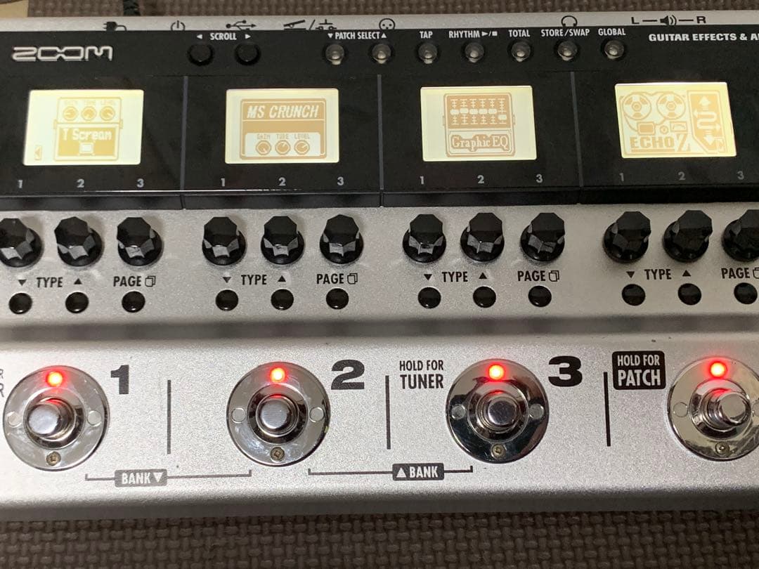 ZOOM G5 マルチエフェクター 本体、取扱説明書のみ