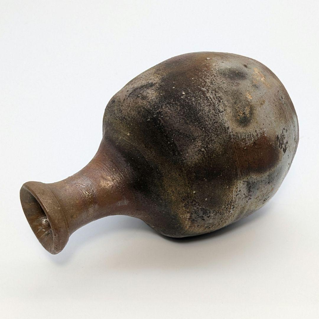 備前市無形文化財 小山末廣 備前焼 徳利 共箱 とっくり 酒器 食器 小山