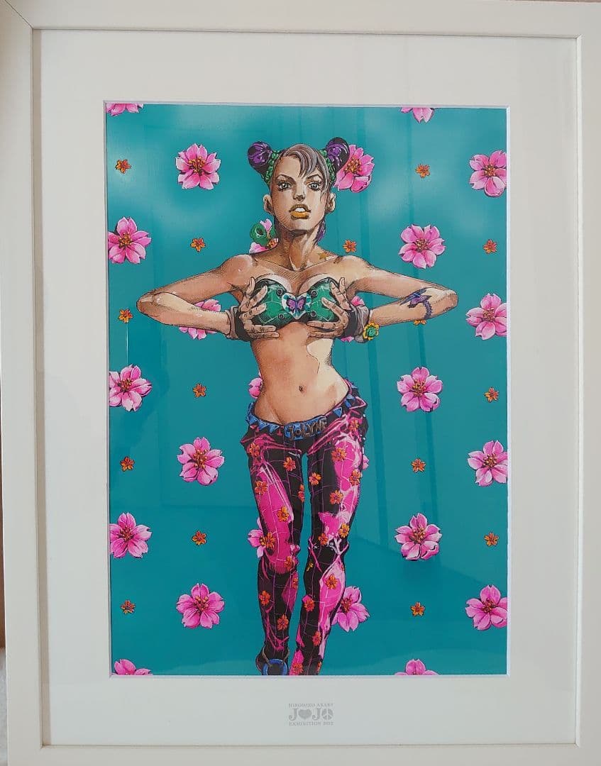 空条徐倫 複製原画 ジョジョ展＠六本木