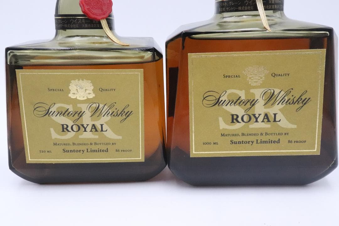 ☆未開栓 ウイスキー 4本セット サントリー角 リザーブウイスキー ローヤル