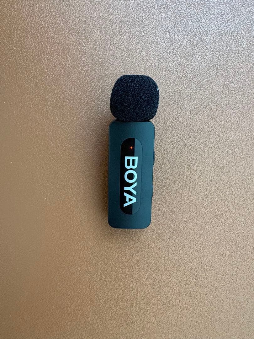 BOYA ワイヤレスピンマイク