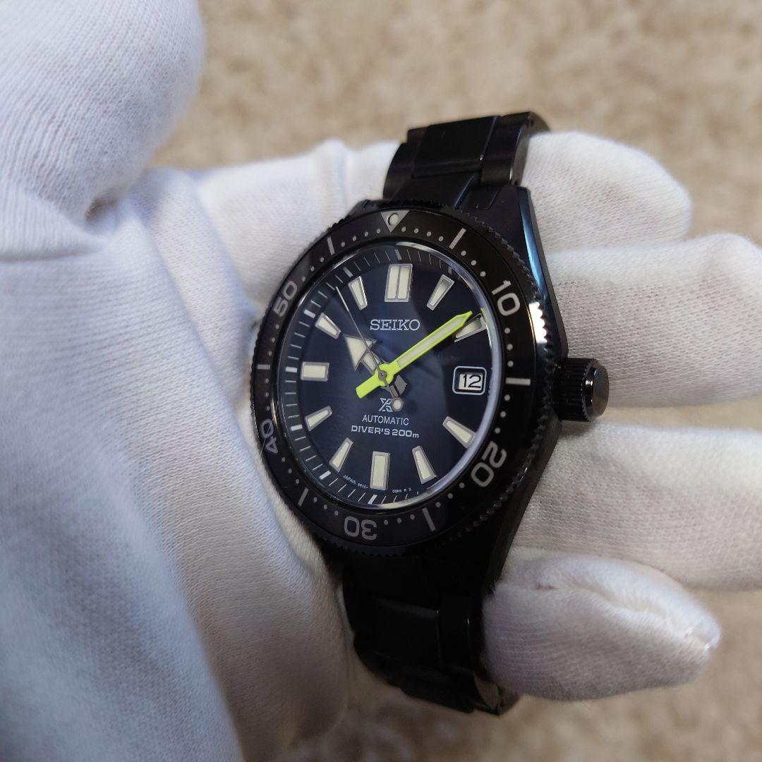 SEIKO 自動巻き腕時計 ブラック