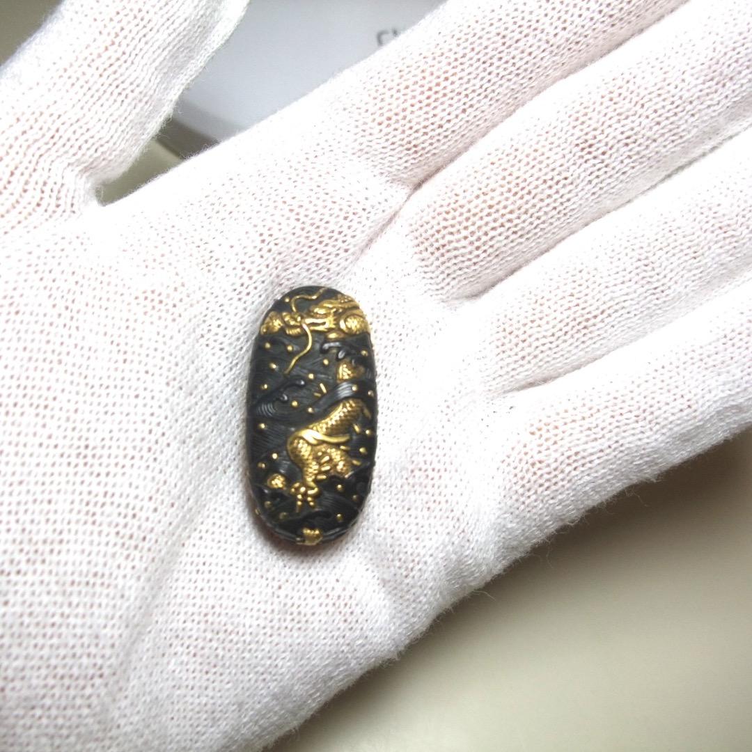 美しい龍神様の縁頭☆チョーカーやキーホルダーにもお使いいただけます☆