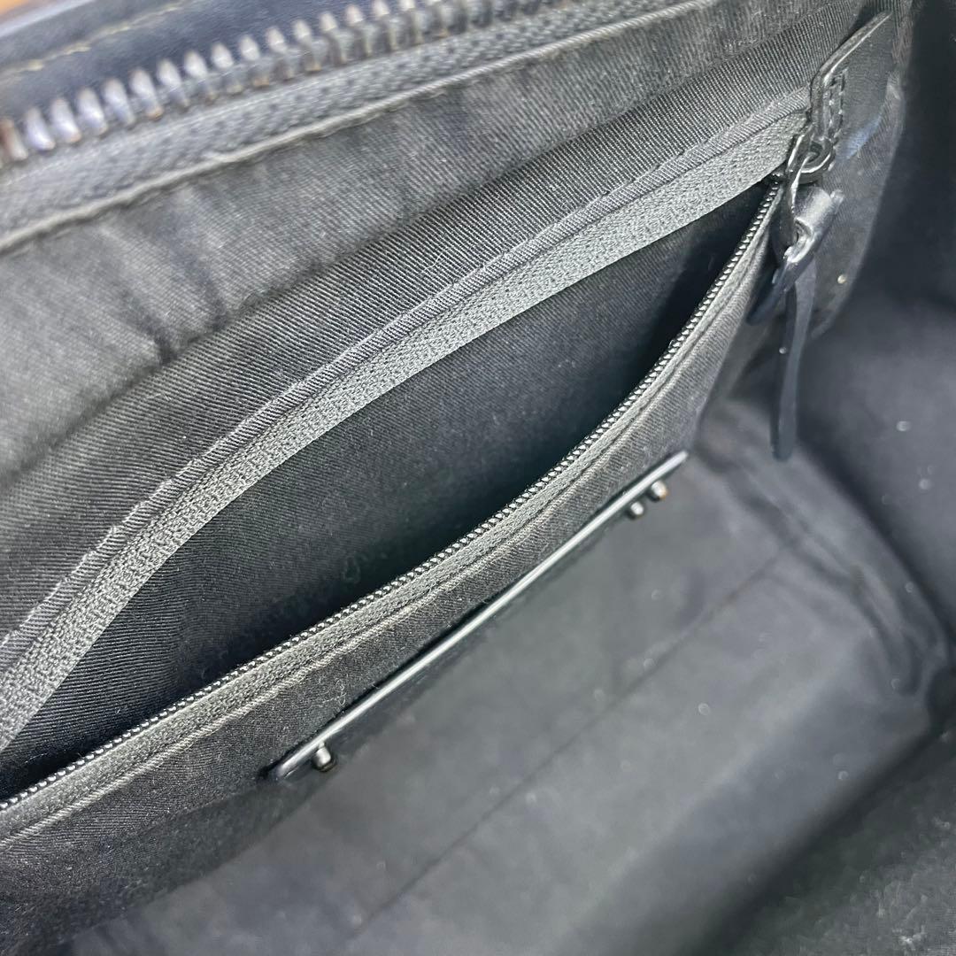 DIESEL ディーゼル BADIA ブラック黒 カウレザー2wayハンドバッグ