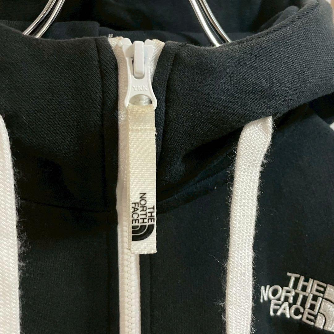 1【即完売モデル】ザノースフェイス☆フード刺繍　リアビュー☆370