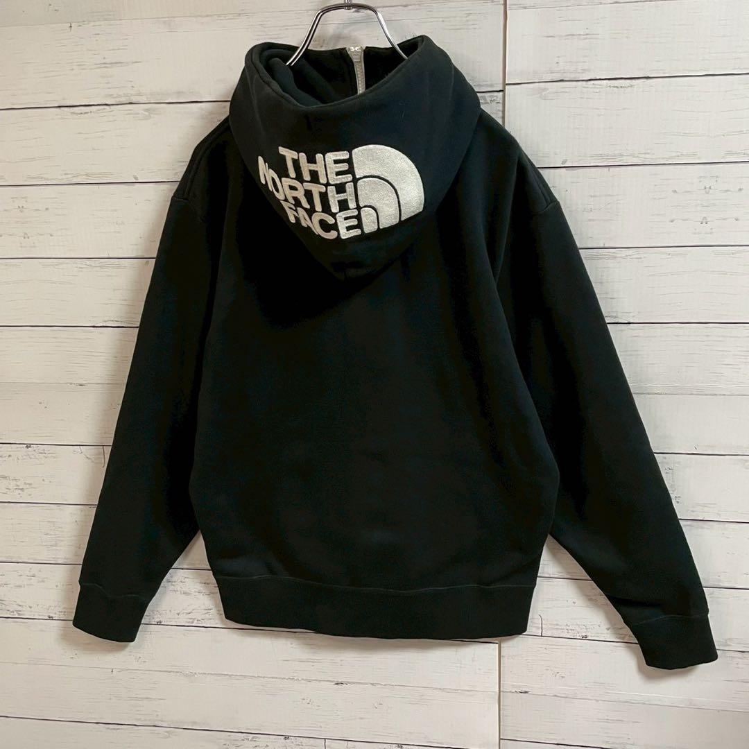 1【即完売モデル】ザノースフェイス☆フード刺繍　リアビュー☆370