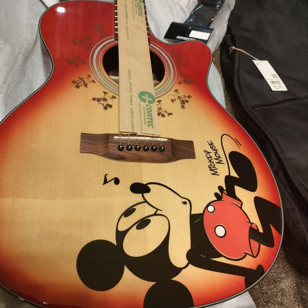 ディズニー×フェルナンデスコラボミッキーアコースティックギター