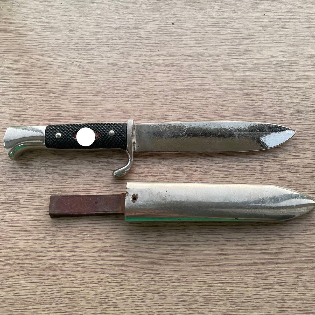 ヒトラーユーゲントナイフ 実物 ドイツ軍 鑑賞品 NSDAP 第二次世界大戦