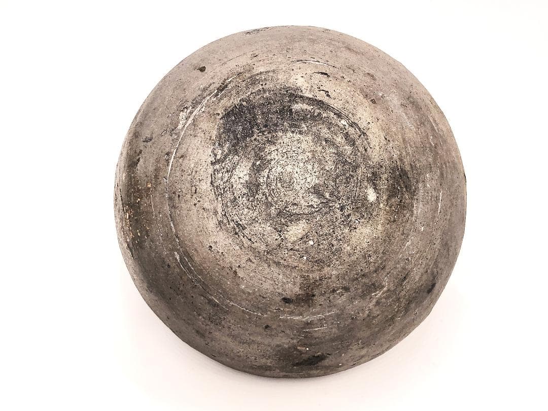 【 須恵器 壺 】　古墳～平安時代　後代金直し　炻器