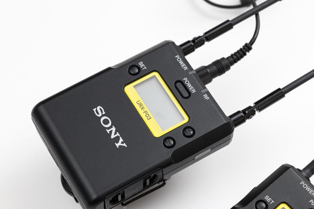 SONY ワイヤレスマイクシステム UTX-P03 URX-P03