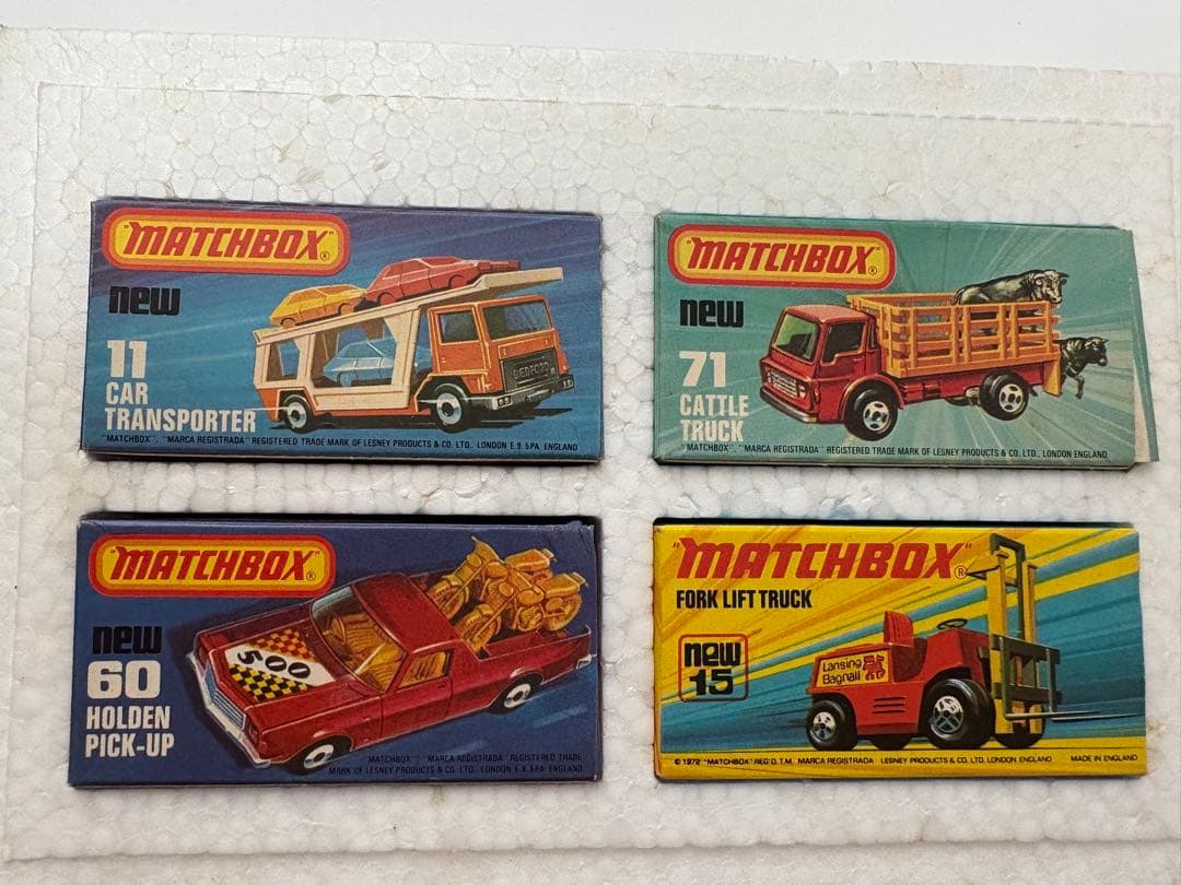 レズニー　ミニカー　マッチボックス　スピードパック