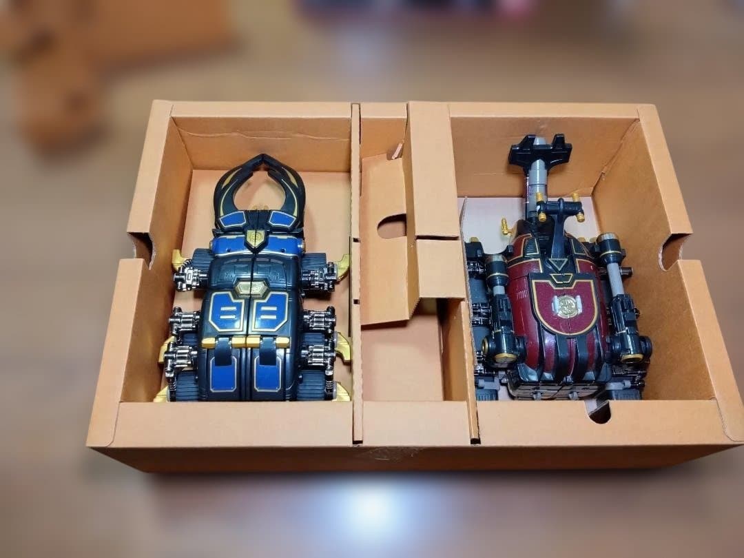 忍風戦隊ハリケンジャー　DX超合金　迅雷合体　轟雷神