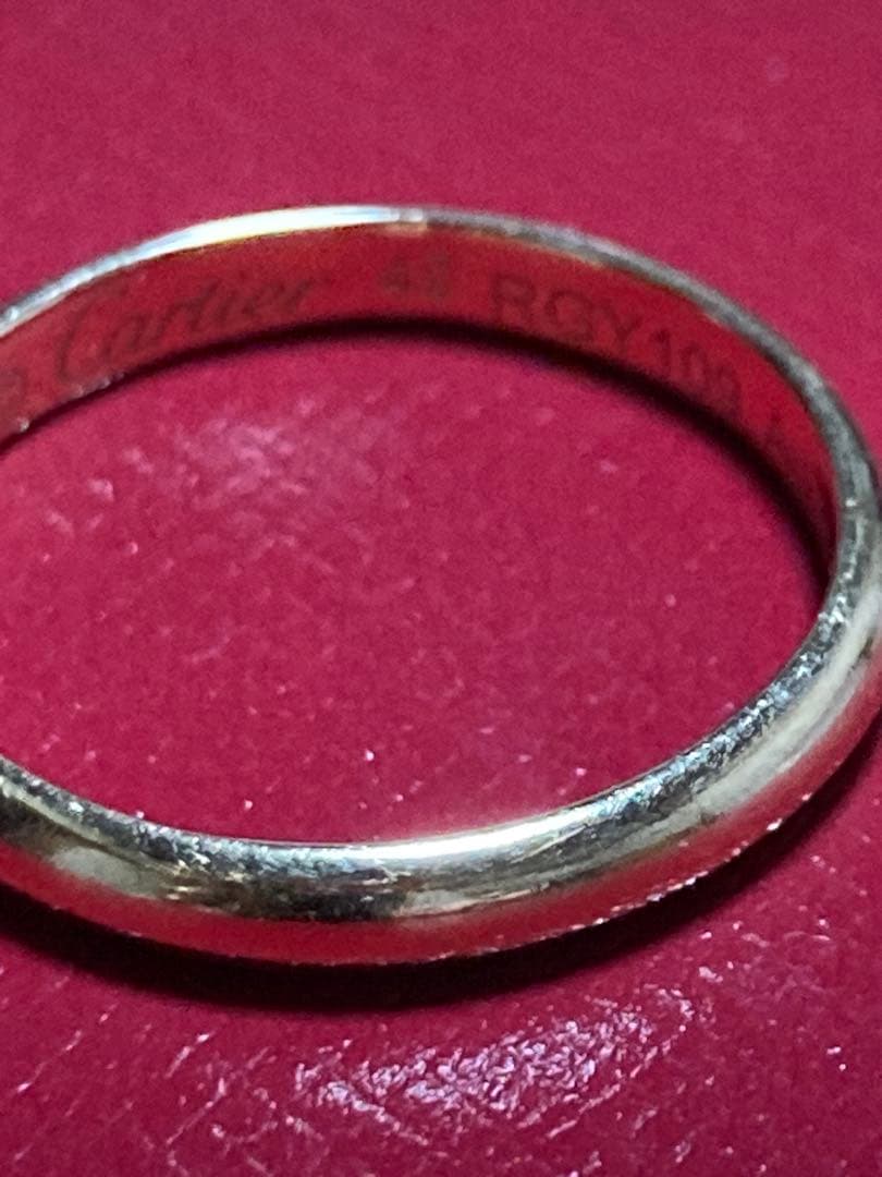 大幅値下げ！Cartier リング　イエローゴールド9号