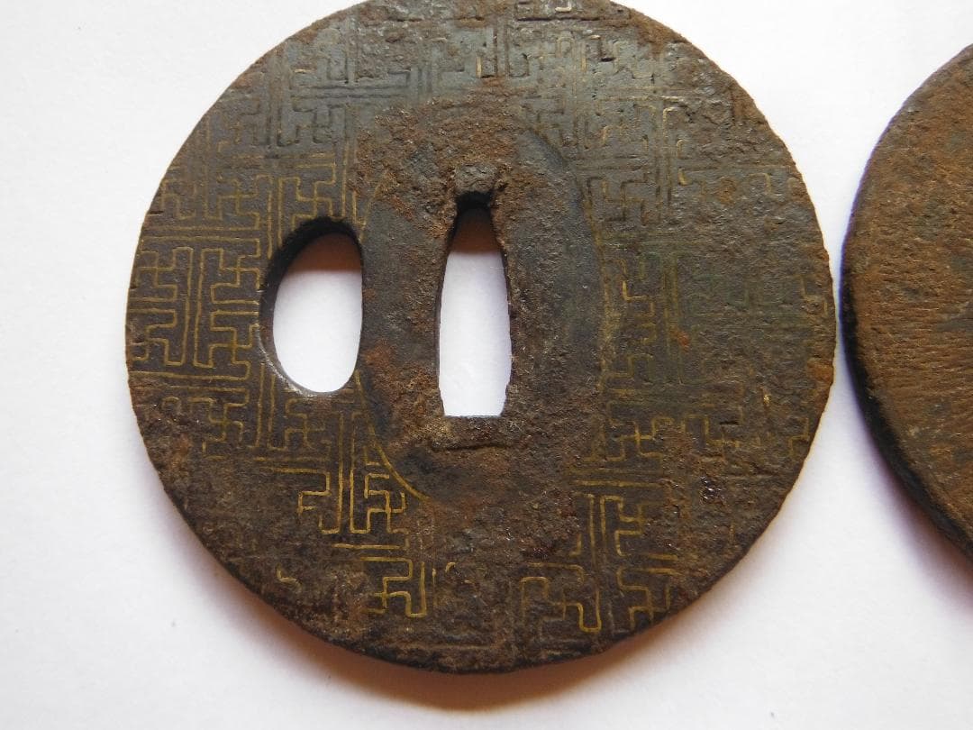 鉄製鍔8枚セット