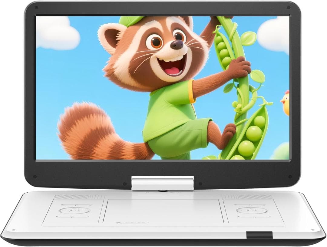 【新品】ポータブルDVDプレーヤー 15.6インチ超大画面 リージョンフリー 楽天市場】第1位☆2/14限定3000円OFF☆【2年保証】ポータブルDVD