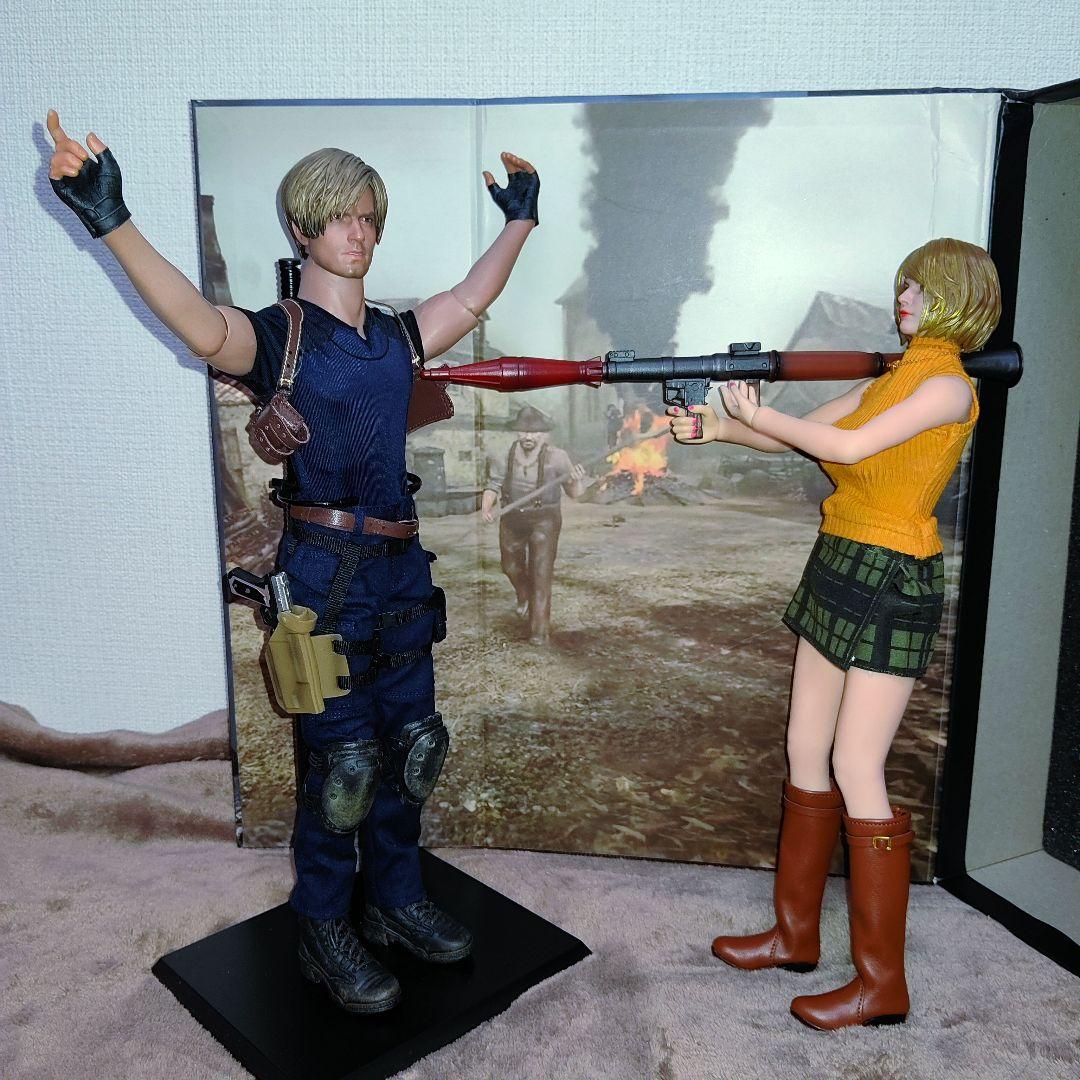 CAPCOM.[biohazard④.1/6(レオン＆アシュリー)]2体セット!