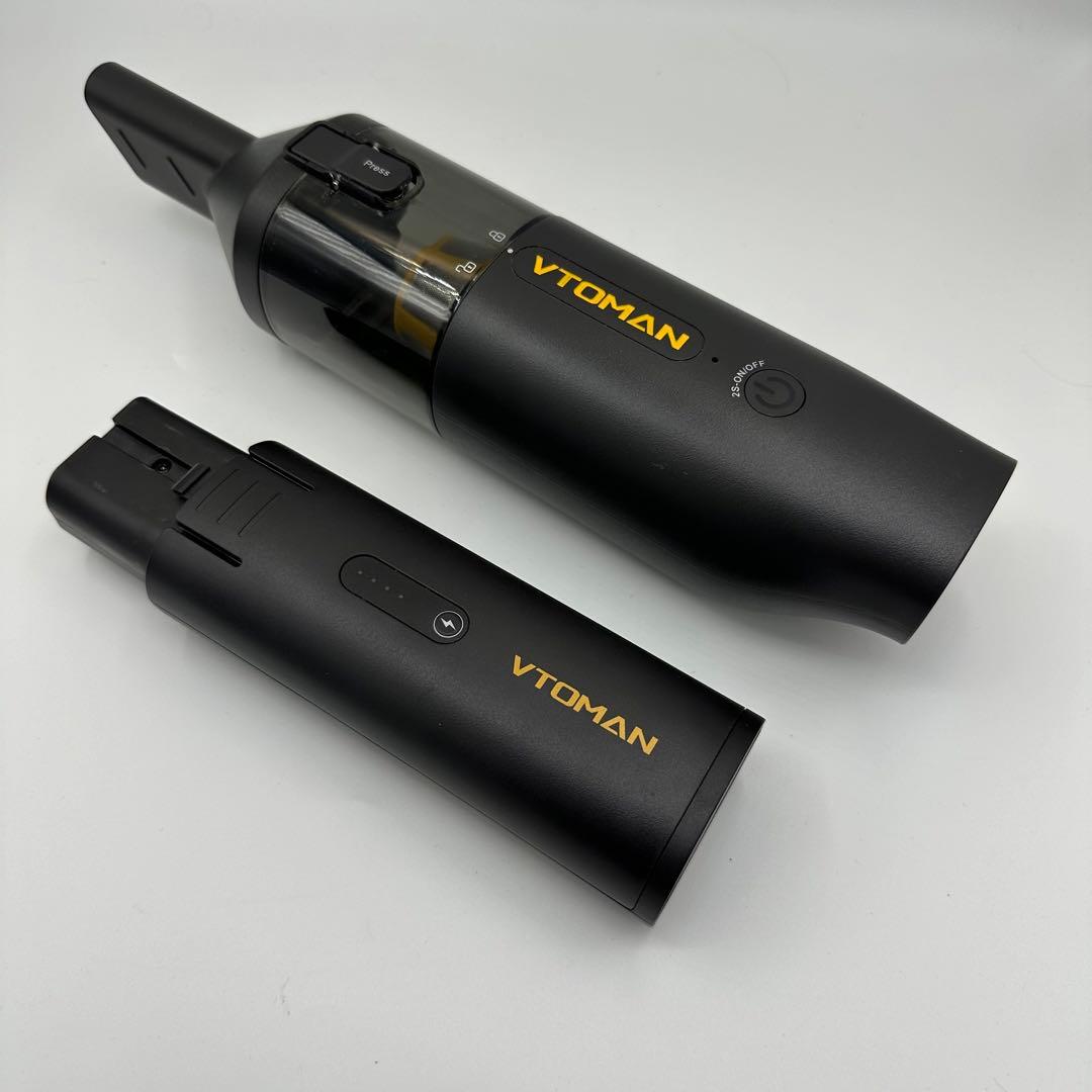 VTOMAN 災害時に役立つ充電も出来る掃除機 カージャンプスターターにも