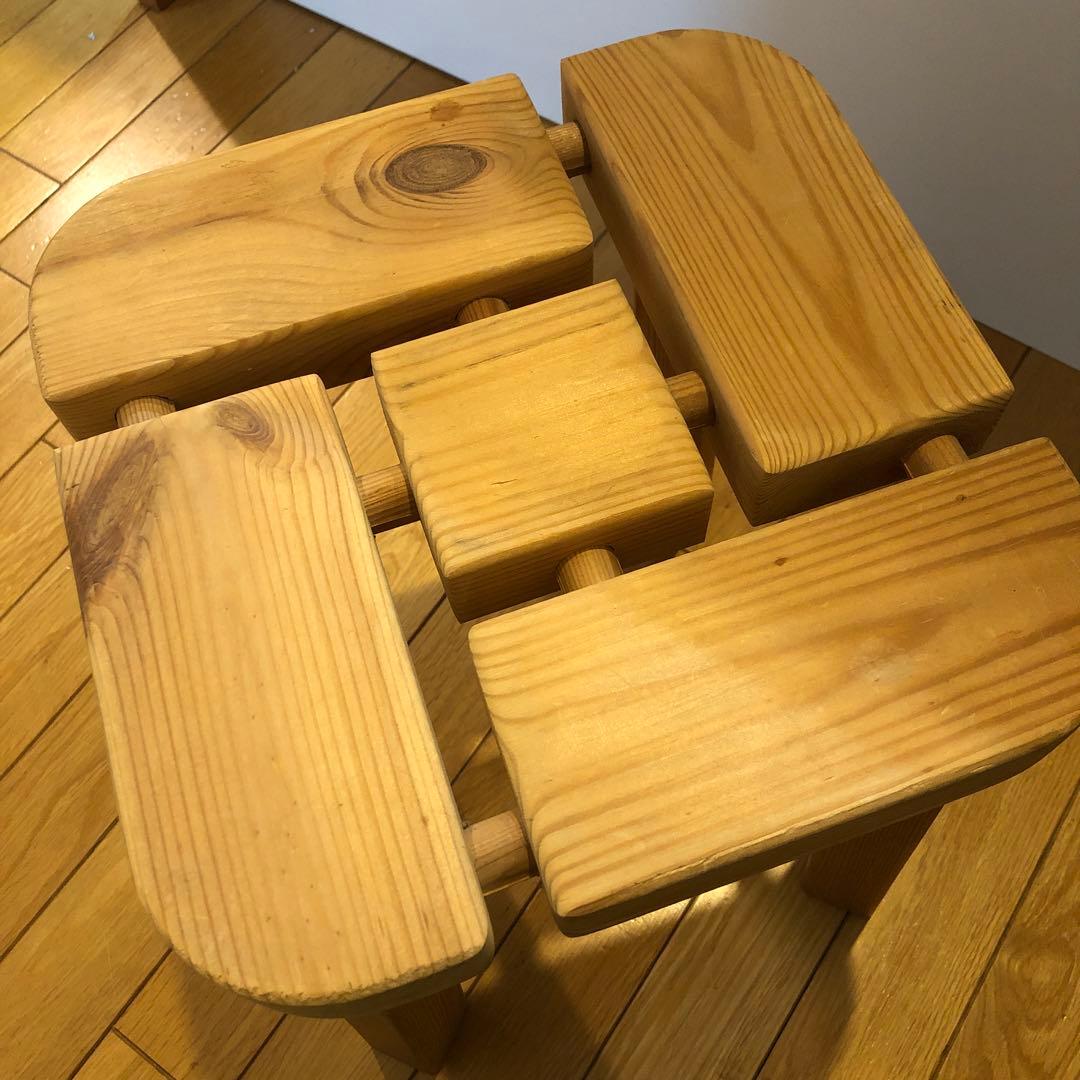 フィンランド　サウナ　スツール　ヴィンテージ デザインスツール