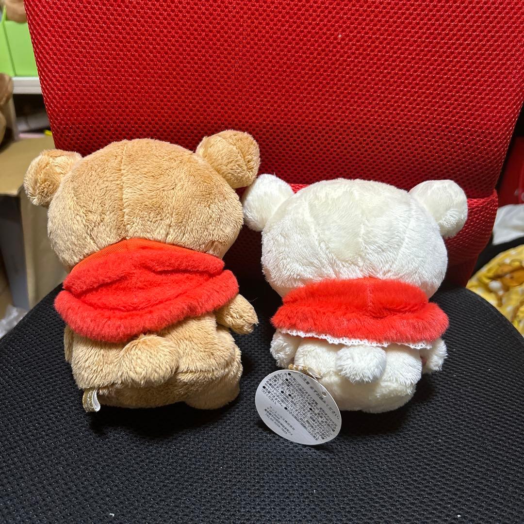 リラックマ コリラックマ いちご冠・花冠　おすわりぬいぐるみ