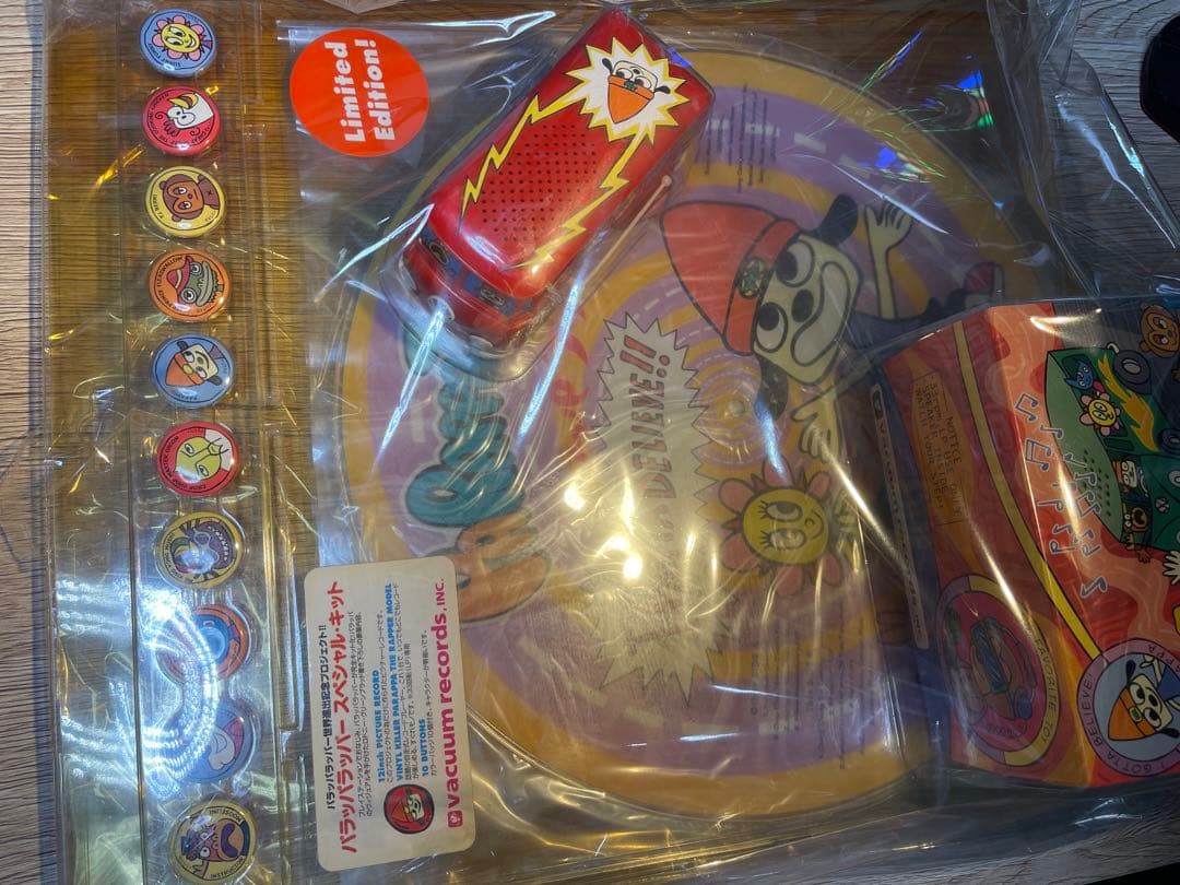 【世界限定1000個】パラッパラッパー スペシャルキット 未開封