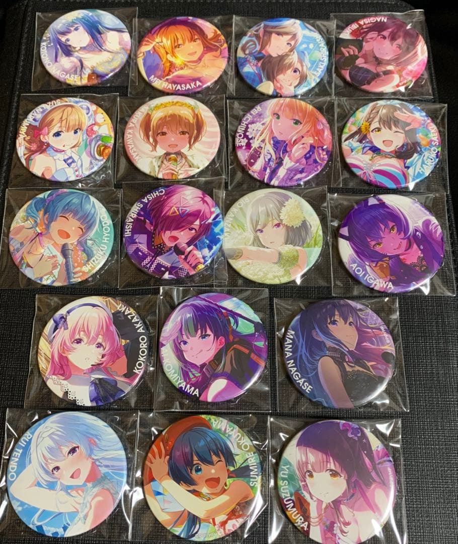 アイドリープライド アイプラ オンラインくじ 缶バッジ 兵藤雫 70個