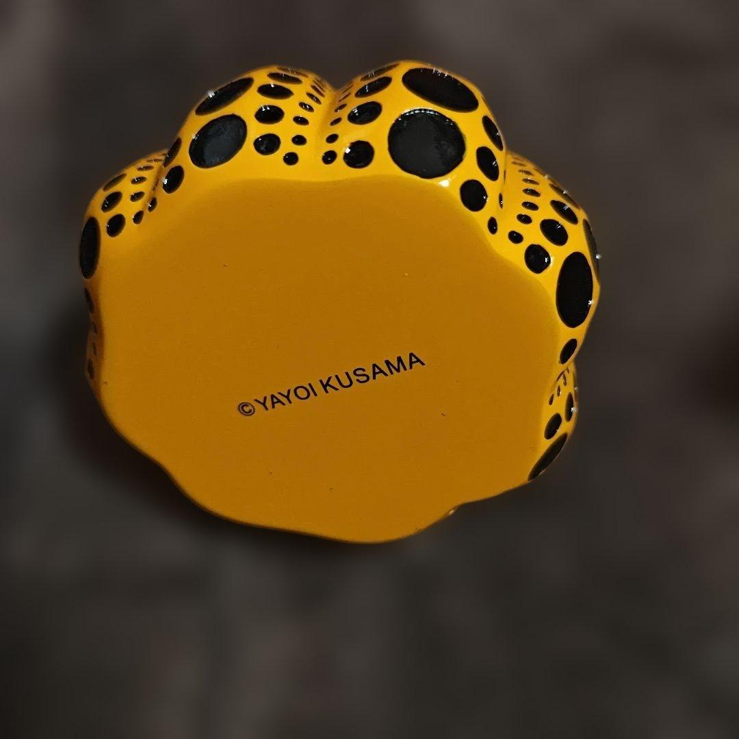 草間彌生 カボチャ （パンプキン） 黄 オブジェ ペーパーウェイト