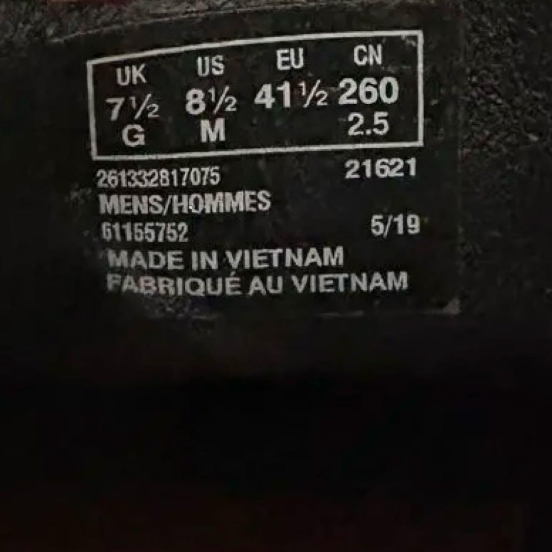 【美品】CLARKS ワラビーブーツ ブラック スエード UK7.5