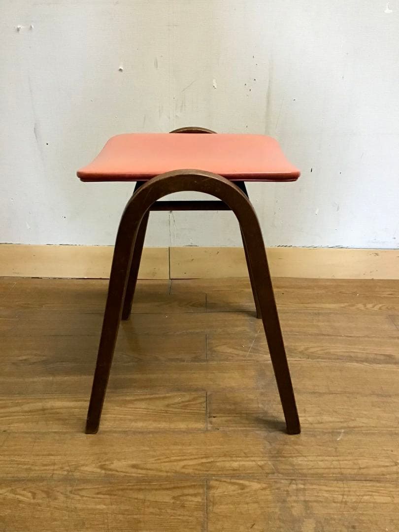 管199☆秋田木工☆AKITA MOKKO☆スツール☆椅子☆ブナ材