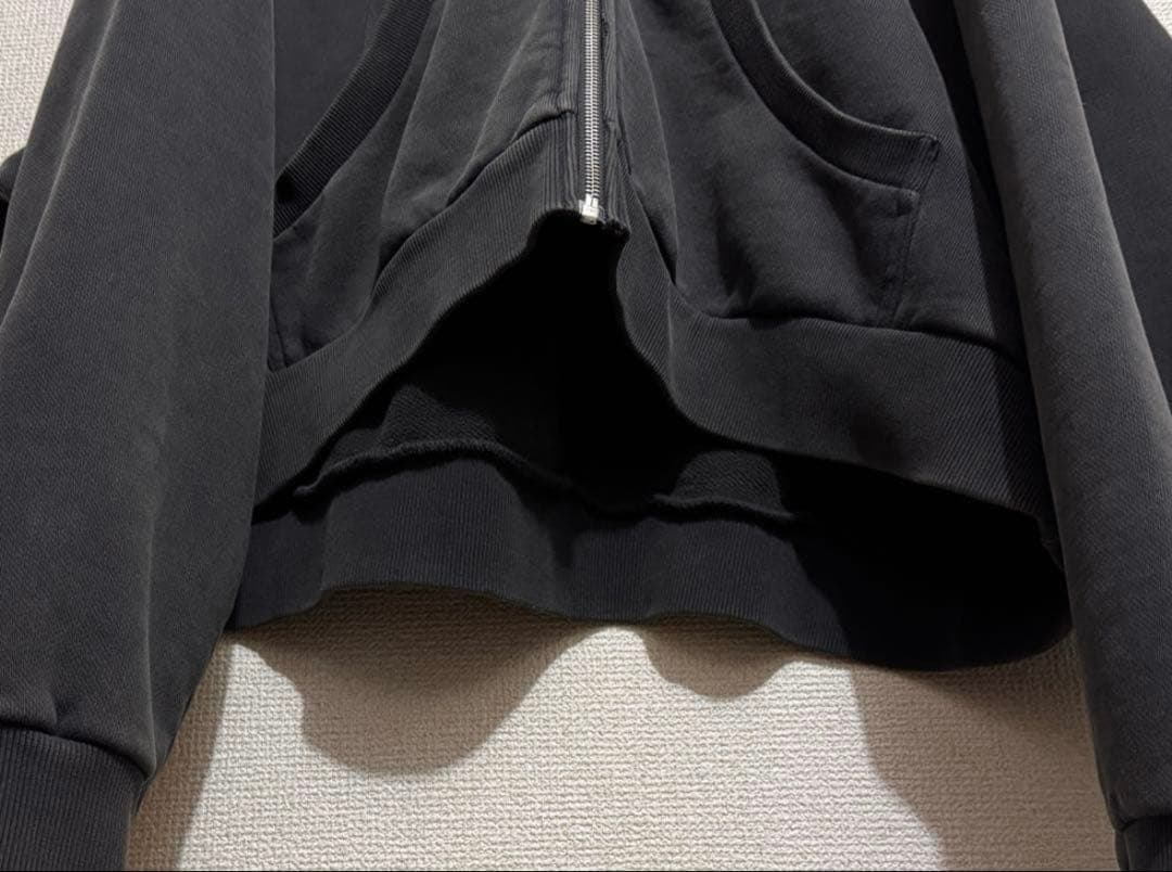 【entire studios】Eternal Zip WASHED BLACK