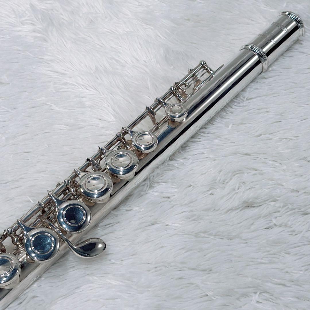 【磨き済】YAMAHA YFL-221 フルート 後期モデル Eメカ 銀メッキ