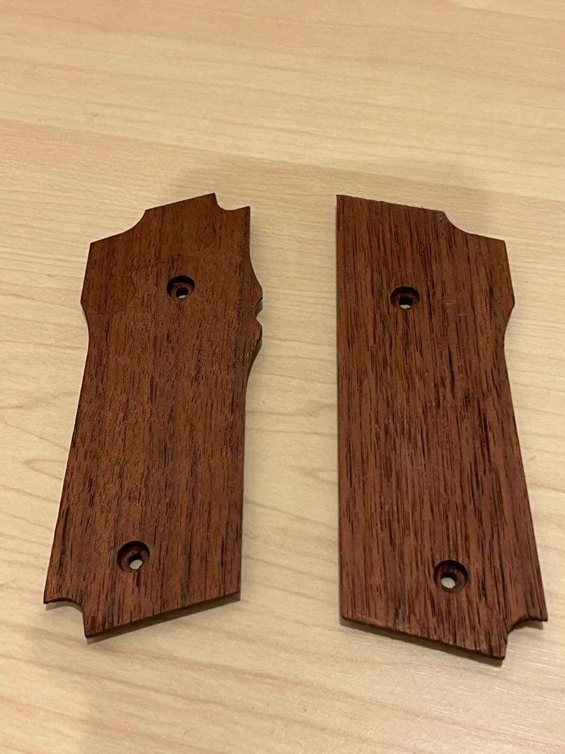 【MGC】S&WM645 固定スライドガスガン　木製グリップ付き