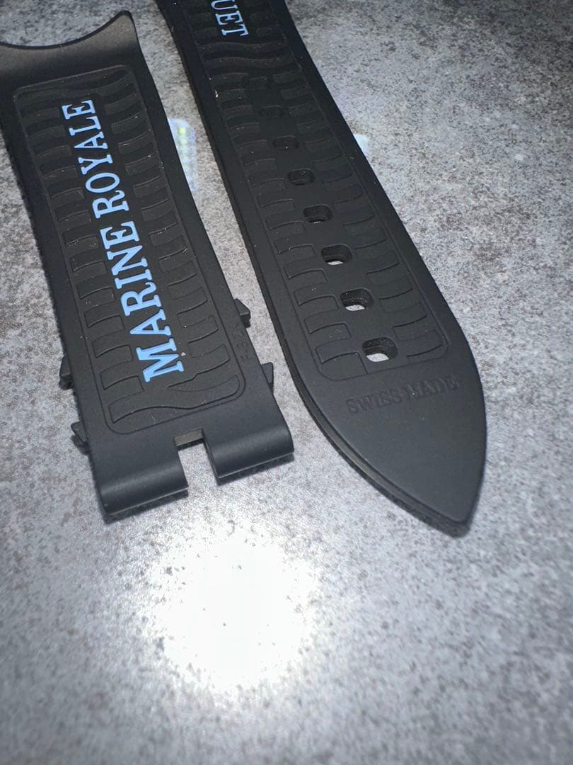 未使用Breguetブレゲ マリーンロイヤル 23/20ｍｍ時計用 ラバーベルト