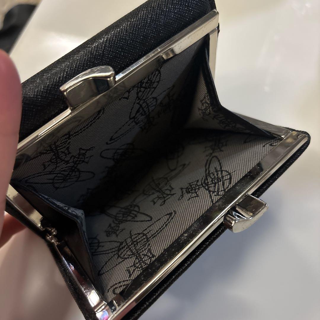 Vivienne Westwood ディアマンテ ハート がま口 3つ折り