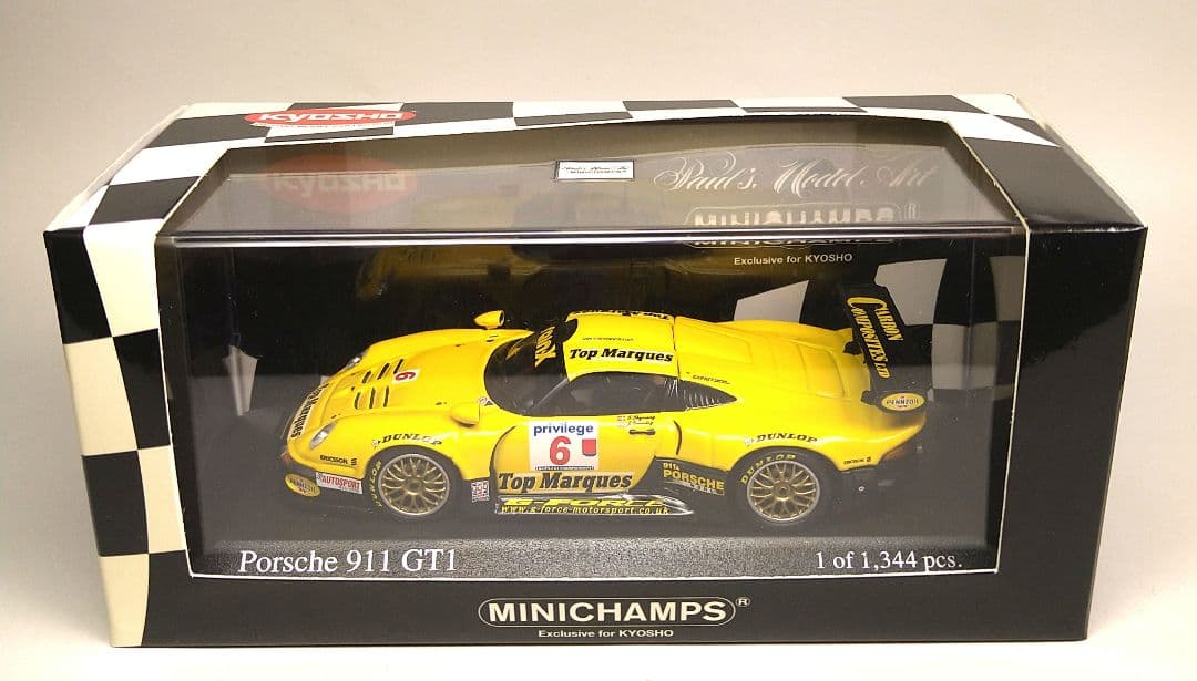 ★希少【ミニチャンプス】1/43 ポルシェ 911 GT1 1999
